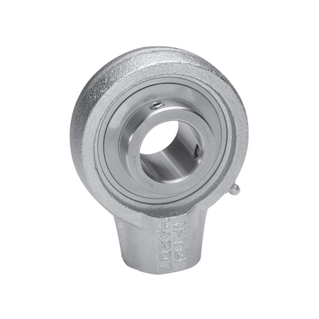 Iptci Hanger Ball Bearing Unit, 1.5 in Bore, Nickel Plated Hsg, Stainless Insert, Set Screw Locking SUCNPHA208-24